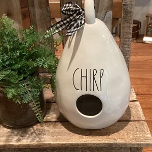 Rae Dunn CHIRP Birdhouse
